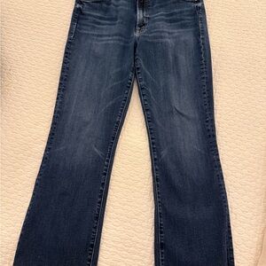 MOTHER Dark Blue Flare Jeans